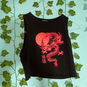 ❤️‍🔥3 / 30❤️‍🔥 Shein Dragon Crop top
